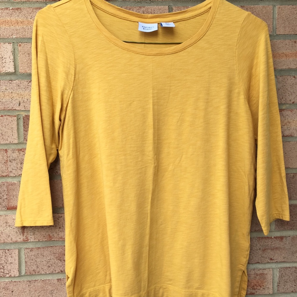 🔥 Mustard yellow Fall Tee Shirt